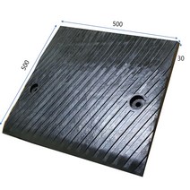 차량진입판제작설치: 500-500-30고무 (칼블럭 포함) 휠체어경사로 대차경사로 운반수레 진입판 차량진입판 경사판 경사로 턱진입판 경계석턱 진입로턱 계단턱 건축현장