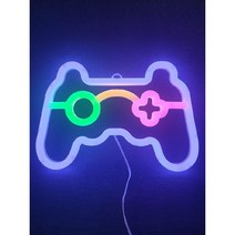 led 디스플레이 네온 pc방 노래방 파티룸 컬러 주변 조명 벽 장식 야간, P