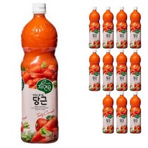 웅진식품 자연은 제주당근, 1.5L, 12개