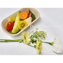 피치앤크림 과일도시락(S) 과일도시락(L), S, 배송수령(부산지역만)