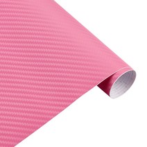 자동차 랩핑지 카랩핑 차량용 필름 시트지 유광 화이트 50cm 폭 3D 탄소 섬유 비닐 3M 스티커방수 DIY 차량 오토바이 스타일링 랩 롤 액세서리 486EA 5 호환, 28m x 50cm, 12 분홍색