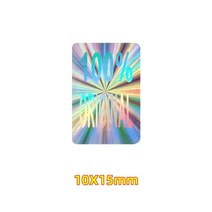 산리오 입체 스티커 100 홀로 위조 방지 보안 도장 로고 3D 골드 실버 라벨 200 개, [03] 200pcs