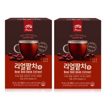[테루파] 리얼팥차 국산팥 100% 액상 카페인없는 커피대용차 건강차 임산부 좋은차, 60T (총 2박스)