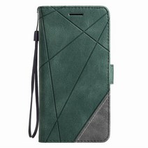 CASETIFY-ST Etui 삼성 호환 갤럭시 A01 A02S A02 A10 A10S A11 A12 가죽 플립 지갑 커버 책 A5 A6 A8 플러스 A520 A750 D21G, [09] For A520 A5, [01] Green