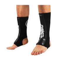 정강이보호대 무에타이 격투기 태권도 축구 싱가드 FIVING- 1 쌍 MMA 복싱 신 가드 발목 지원 남성 장비 가, 02 black_01 M