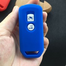 혼다 hyd X 브이SH125 Scoopy SH300 For 125 피스X 150 2 버튼 오토바이 키 용 실리콘 모터 커버 케이스, 파란