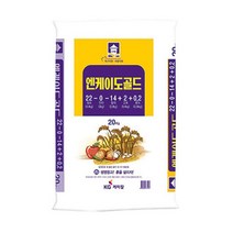 KG케미칼 엔케이도골드 20kg NK 웃거름 복합비료