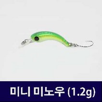용인낚시쇼핑몰 송어용 미니 미노우 (1.2g)플로팅, 1