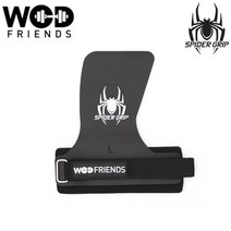 와드프렌즈 크로스핏그립 스파이더그립2 노핑거 네오프렌버전 손바닥보호대 WFG22, 컬러:블랙 / 사이즈:M