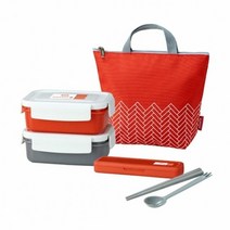 셀럽하우스 코멕스 런치메이트 캐주얼도시락 오렌지레드, 기본상품, 본상품선택