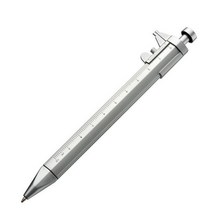 다기능 젤 잉크 펜 100mm 버니어 캘리퍼스 롤러 0.5mm 볼펜 + 전자 디지털 150MM 선물, CHINA, Black refill