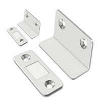 문열림 옷장 스무버 빠찌링 서랍문 가구 문고정장치 수납장, 실버