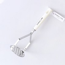 에코 심플라이프 화이트손잡이 감자으깨기, 1개