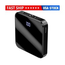 Unbranded 아이폰 핸드폰용 미니 파워 뱅크 듀얼 USB 휴대용 배터리 충전기