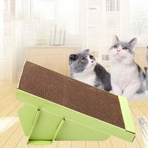 고양이스크래쳐 애완 동물 고양이 아마추어 패드 슬라이드 스크래치 보드 실내 고양이를위한 대화 형 장난, 한개옵션0