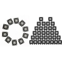 멤브레인 PCS스킷 부품 기화기 패드 수리 계량 다이아프램 20PCS 32PCS, 01 블랙, 01 블랙