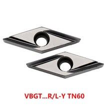 홈 가공용 오리지널 카바이드 인서트 VBGT110301R VBGT110302 VBGT110304R VBGT160402R VBGT160404R 선반 커터 터닝 CNC, [05] VBGT110304R-Y Right, [01] TN60