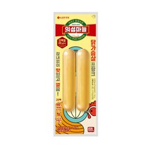 롯데 의성마늘 닭가슴살 프랑크 130g / 닭가슴살 소세지, 1개