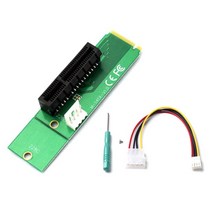 컴퓨터부품 NGFF-PCI-E 어댑터 카드 분리형 교체 컴퓨터 연장 케이블 장착 나사 포함 Windows 7 XP Vista 용, [01] TYPE1