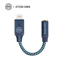 Audirect ATOM MINI MQA ES9280AC PRO 칩 MFI 지원 DSD512 32bit/768kHz HiFi 휴대용 USB DAC 증폭기, Lightning