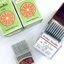 미싱부속 공업용 오버록바늘 DCx1 도원미싱, 1개, 11호