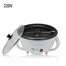 110v 220v 전기 커피 로스터 기계 커피 콩 홈 로스팅 비 스틱 코팅 베이킹 도구 가정용 곡물 건조 정미기 도정기, 유럽 ​​연합