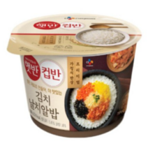 CJ제일제당 햇반 컵반 김치날치알밥, 188g, 3개