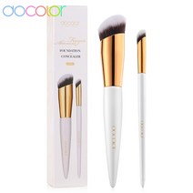 브러쉬 메이크업 세트 쉐딩Docolor 파운데이션 브러쉬 & 컨실러 오블리크 헤드 리퀴드 코스메틱 블렌딩, 한개옵션1, 01 1 set