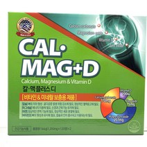칼맥 플러스 디 240정 4개월분 칼슘 마그네슘 영양제