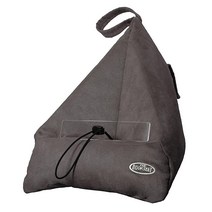 The Book Seat 북 홀더 & 여행용 배게 퍼플 412165, Charcoal Grey