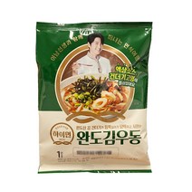 삼립 하이면 한국식 완도 김우동 우동, 5봉, 205g