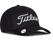TITLEIST 타이틀리스트 골프모자 플레이어 퍼포먼스 볼 마커 캡 남성골프모자, 차콜×블랙