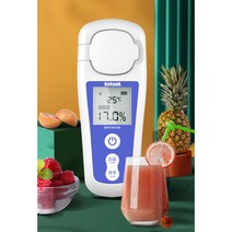 비파괴 당도 측정기 과일 음료 측정기 굴절기 휴대용, BM-04(범위 0-35% 정확도 0.2%)
