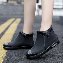 레인슈즈 텃밭 신발 패션 장화 장마 주말농장 부츠 방수 앵클 레인 데일리