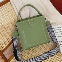 NICKKIM 닉킴 가죽 가방만들기 DIY 가죽공예 키트 토트백 크로스백 퀼트 가방 손바느질 패키지 집콕 취미 생활 선물, 그린 01(NM백)