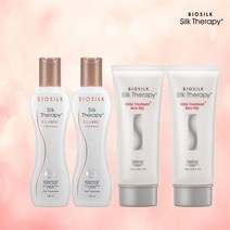 실크테라피 실크테라피 클래식 에센스 130mlX2+샤인트리트먼트 100mlX2, 단일옵션