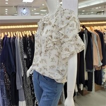 샤이린 DP01 리본 프릴 블라우스 Sy2mbl702