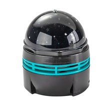 천체투영기 별자리투영기 달 별 성운 광학용품 quot어린이 침실 프로젝션 램프 USB 디스코 DJ 무대 파티 다채로운 클럽 조명 갤럭시 프로젝터 스타 회전 LED 야간 조명quot, [02] Black