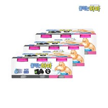 물먹는 하마 참숯 옷장용 제습제 3px3개 습기제거 탈취, 단일옵션