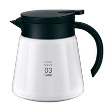 하리오 V60 보온 스테인레스 서버 800 화이트VHS-80W, 단품