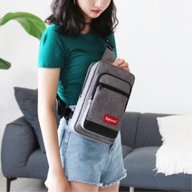 통기성 메쉬망 여행용 옆으로 매는 가방 대학생룩 새내기룩 남자 산책 텀블러