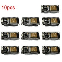 esp-32 개발 보드 무선 와이파이 블루투스 호환 모듈 듀얼 코어 cp2102 필터 모듈 2.4ghz rf for arduino, 10개 esp-32
