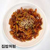 [집반처럼 고추장건새우볶음] 꼼꼼한 포장과 당일조리로 유통기한이 넉넉하고 매콤달콤 바삭한 식감 간편한 상차림 엄마 손맛 가정식 수제 밑반찬, 80g, 1팩