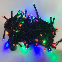 조명1번지 LED 트리전구 100구 트리조명 크리스마스전구 검정선, 06.100구 4색컬러(혼합)(전원코드미포함)