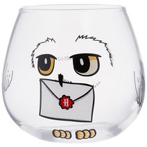 해리포터 헤드위그 흔들흔들 유리잔 290ml SAN3745, 단일상품(B09V2S8W3K)