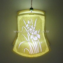 한지등 마중등불 전통한지등 만들기세트 DIY 두리한지공방, 마중등불(5-당의)