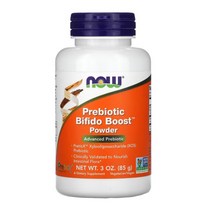 나우푸드 프리바이오틱 비피도 부스트 분말가루 85g 3oz NOW Foods Prebiotic Bifido Boost Powder