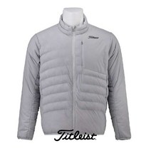 타이틀리스트 남성 라이트 그레이 INSULATION 골프 자켓