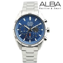 세이코 알바 정품 100M 방수 야광기능 손목시계 AT3E07X1