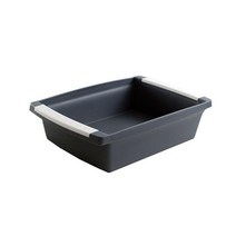 UAB956940 네트망 라탄심플바스켓(중) 차콜 볼가 계육 감자, 1